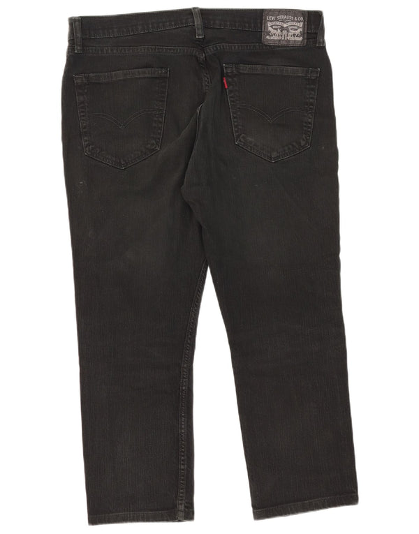 Levi's Jeans recortados para hombre W36 L25 Algodón negro