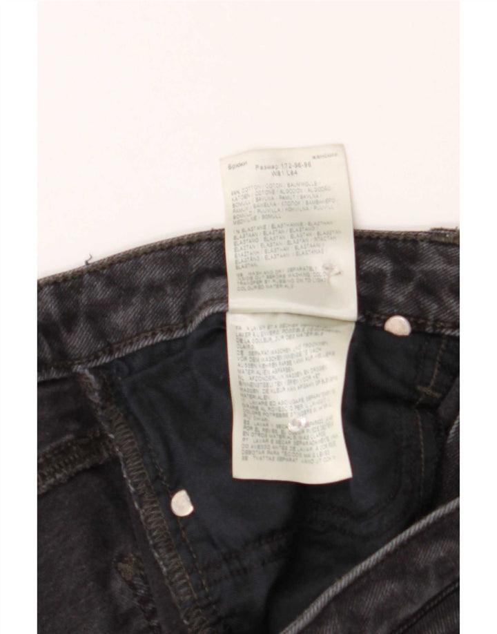 Vaqueros rectos Carol para mujer Lee W32 L26 algodón gris