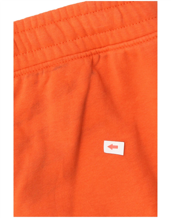 Puma Pantalones cortos deportivos gráficos para hombre de algodón naranja medio
