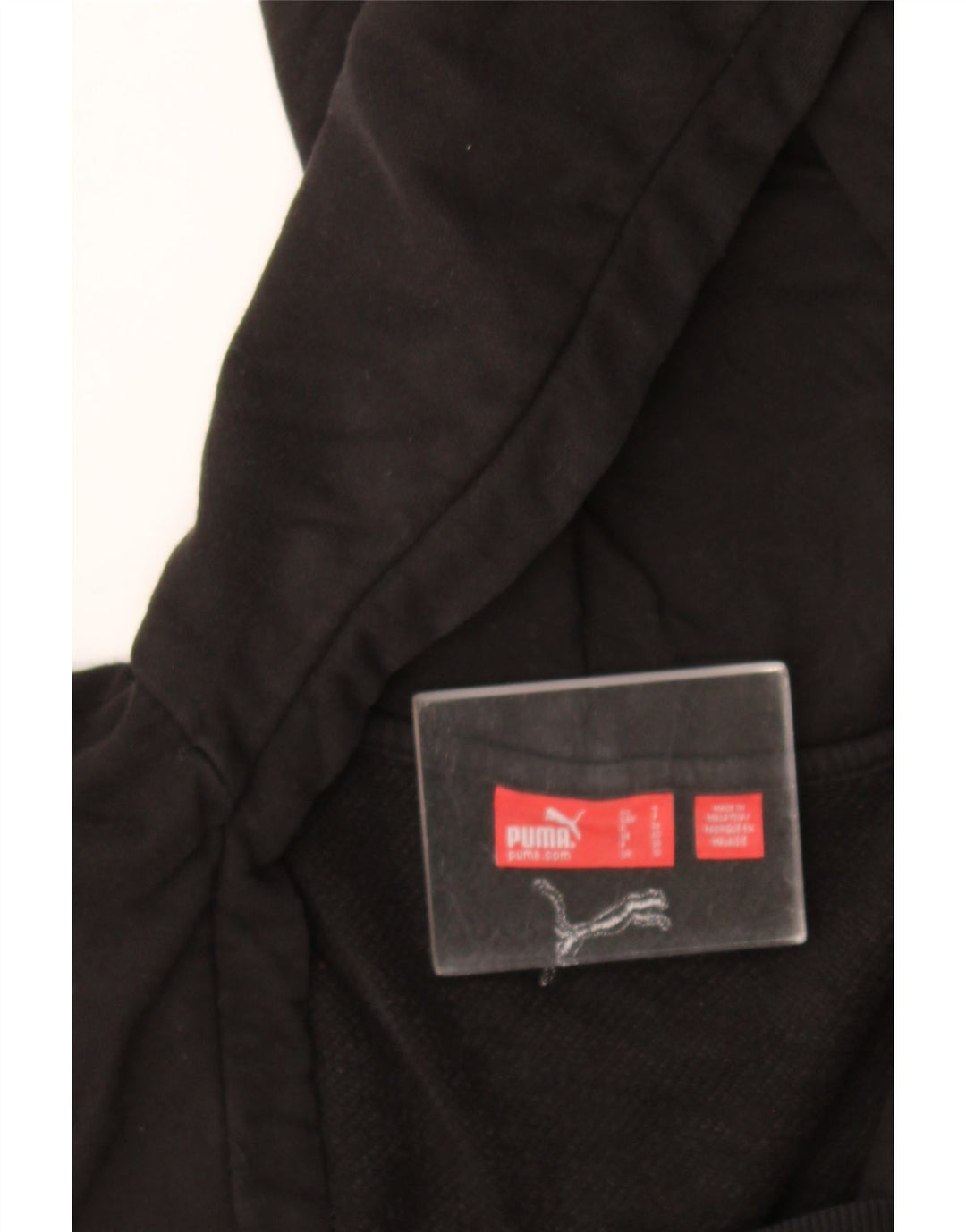 Puma - Sudadera con capucha para mujer, talla 10, color negro