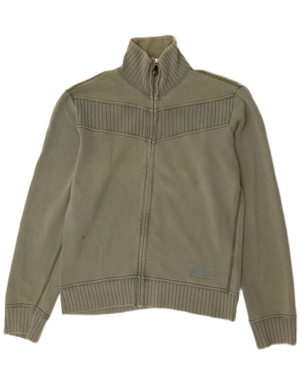 Diesel Hombre Cárdigan Suéter 2XL Algodón Verde