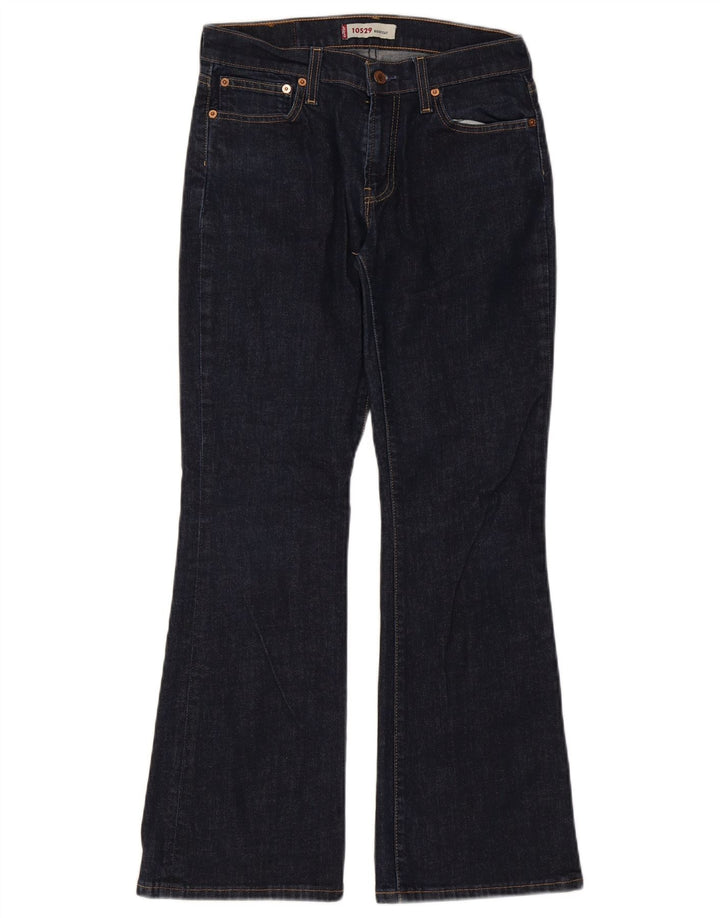 Levi's Mujer 10529 Vaqueros Bootcut W30 L30 Algodón Azul Marino