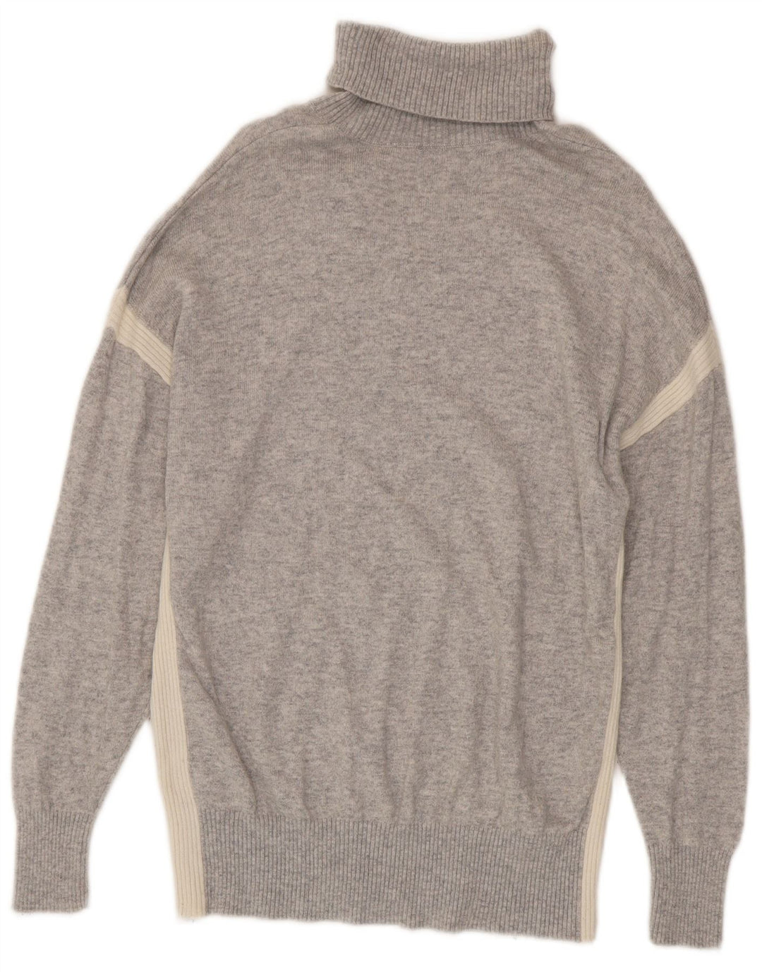Jersey Con Cuello Vuelto De Lana Gris Medio Reiss Hombre