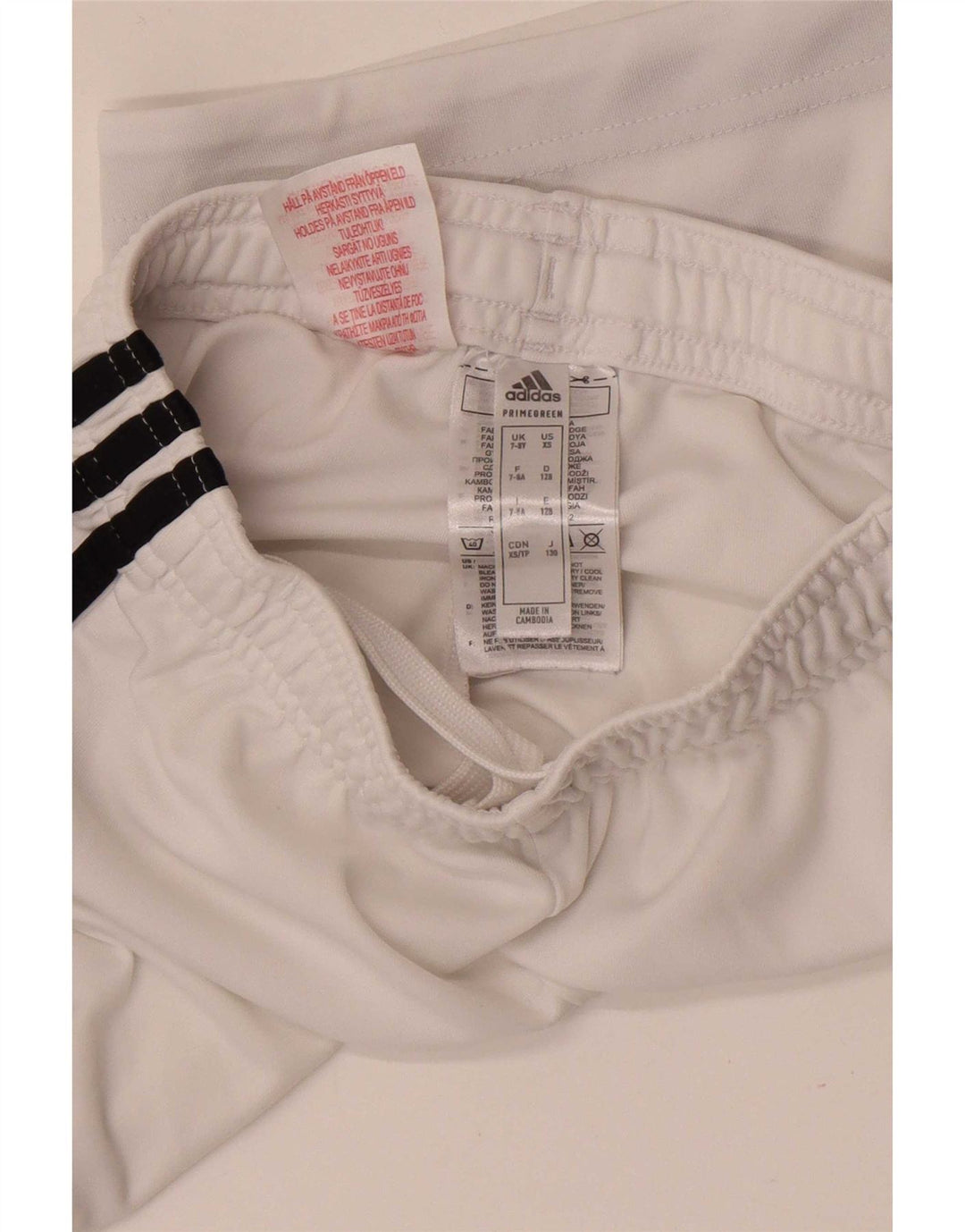 Adidas Boys Juventus Sport Shorts 7-8 años Blanco Poliéster