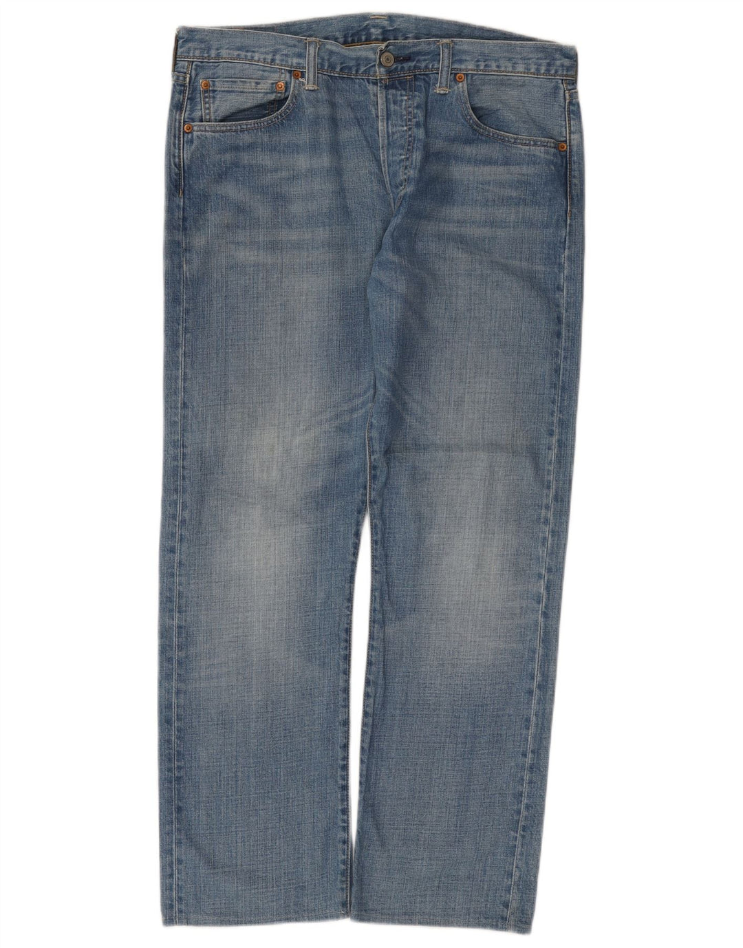 Levi's Hombre 501 Vaqueros Rectos W34 L29 Algodón Azul