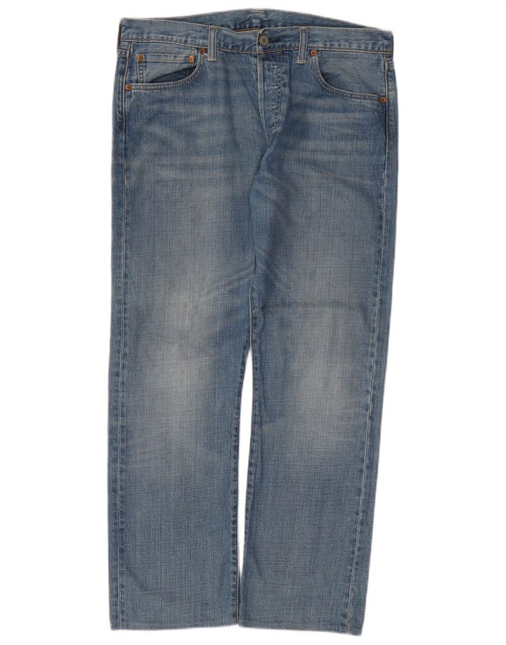 Levi's Hombre 501 Vaqueros Rectos W34 L29 Algodón Azul