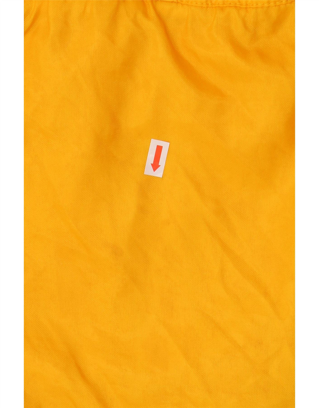 Chaqueta impermeable con capucha para hombre ACTIVE, talla 38, poliamida amarilla mediana