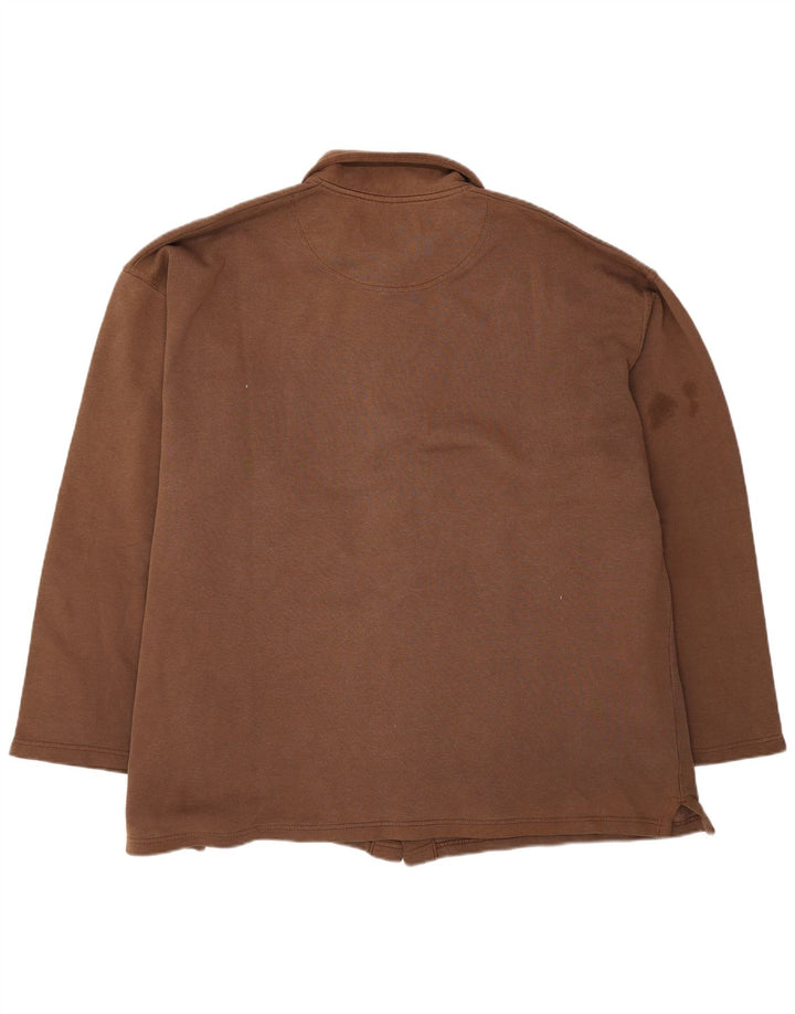 Champion Camisa extragrande para hombre 2XL Algodón marrón