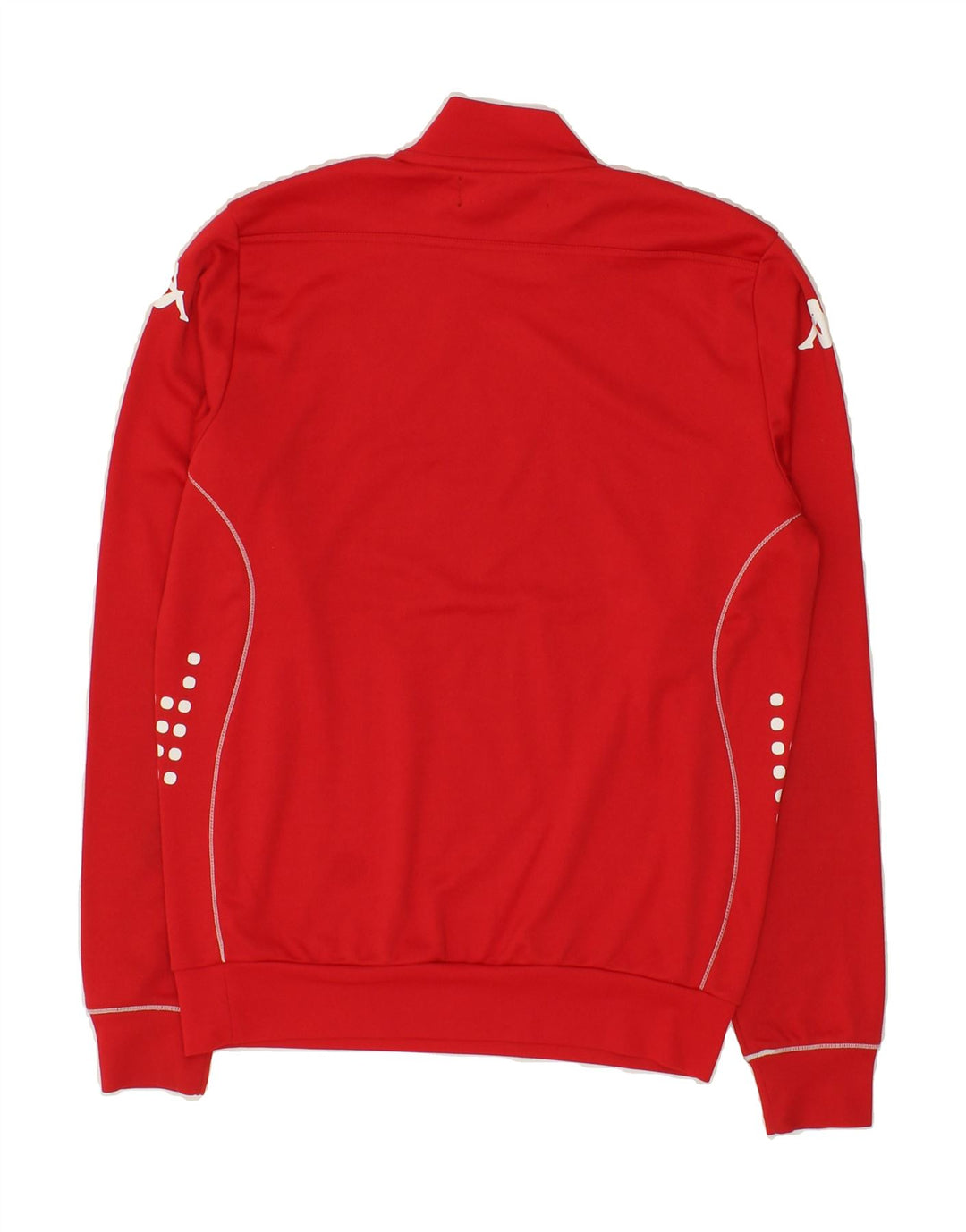 KAPPA Mens Broncos Graphic Sweatshirt Jumper Medium Red Polyester Vintage Kappa and Second-Hand Kappa from Messina Hembry 