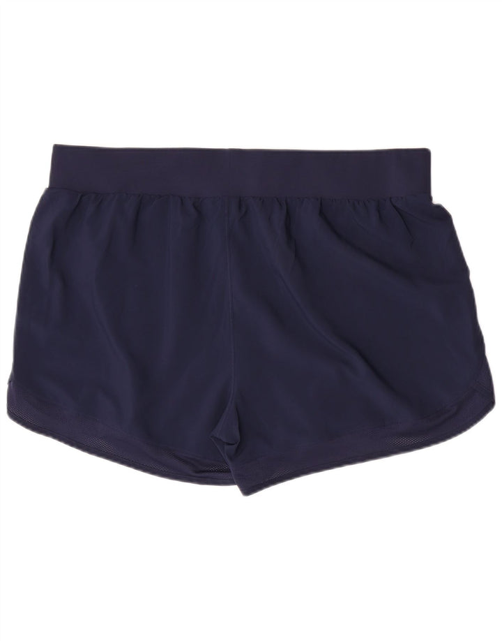 Under Armour Pantalones cortos deportivos para mujer UK 20 2XL Azul marino Poliéster