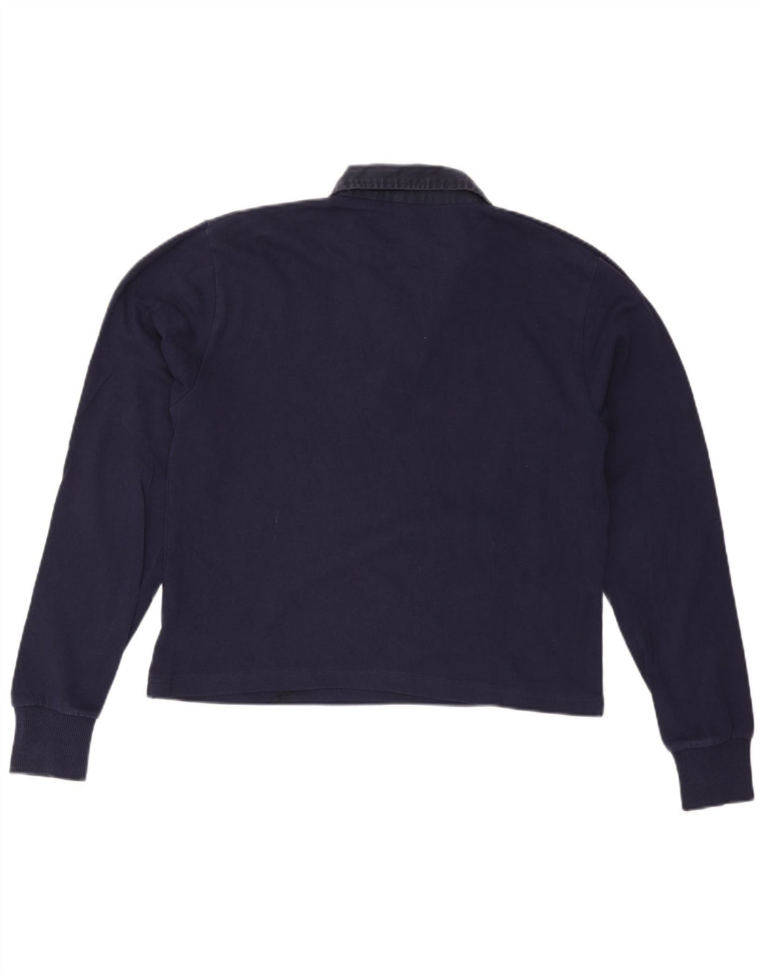 GANT Polo extragrande de manga larga para mujer UK 44 Azul marino mediano