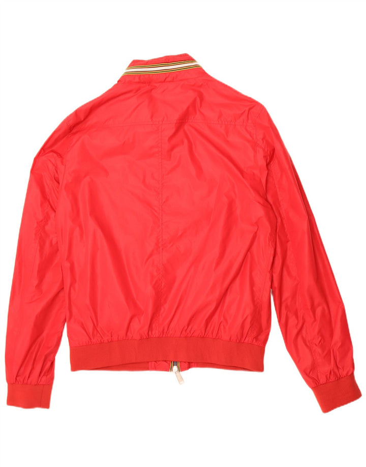 Antony Morato Cazadora Bomber Con Capucha Hombre IT 50 Large Poliamida Roja