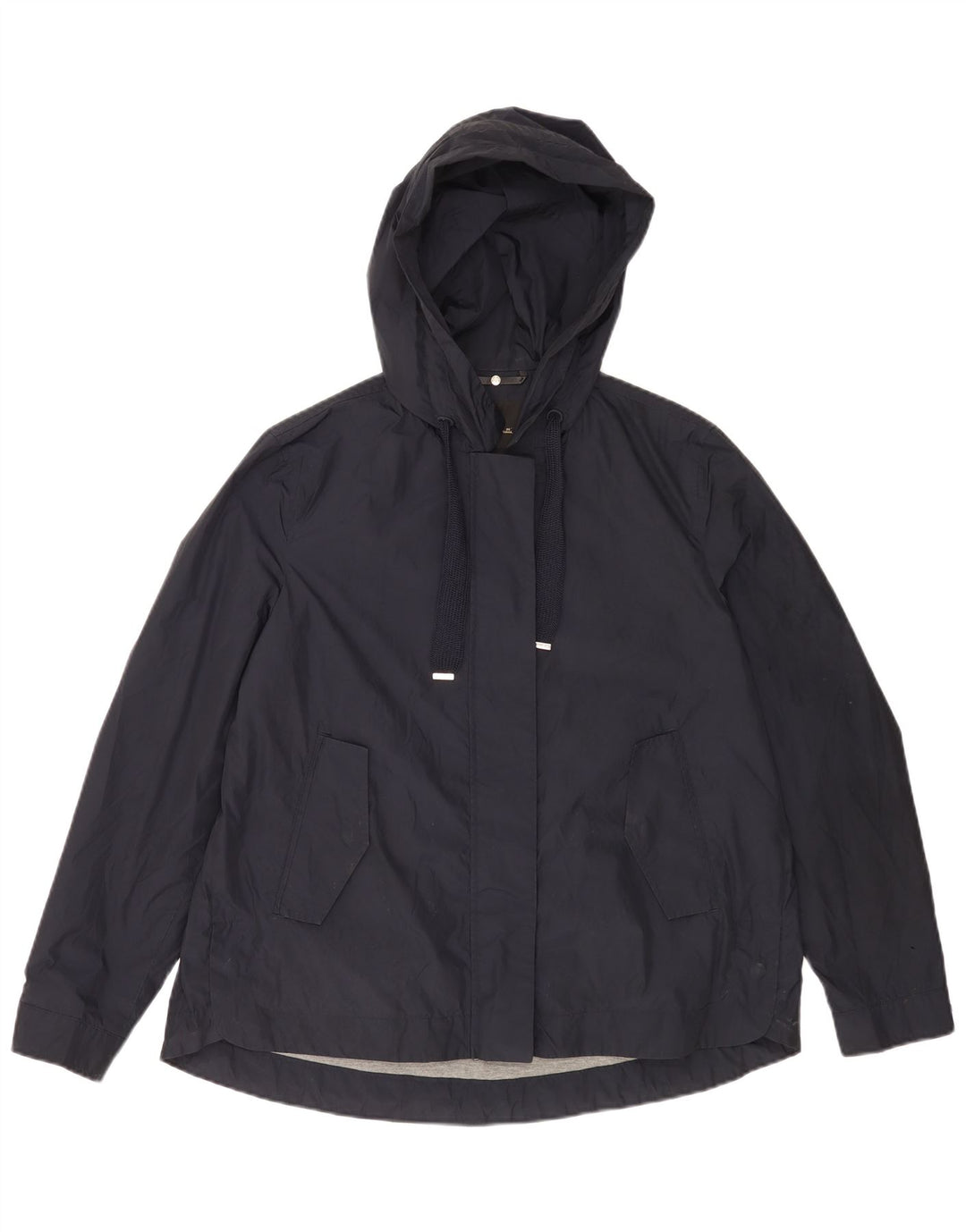 Massimo Dutti Chaqueta Bomber Extragrande con Capucha para Mujer UK 44 Medium Azul Marino