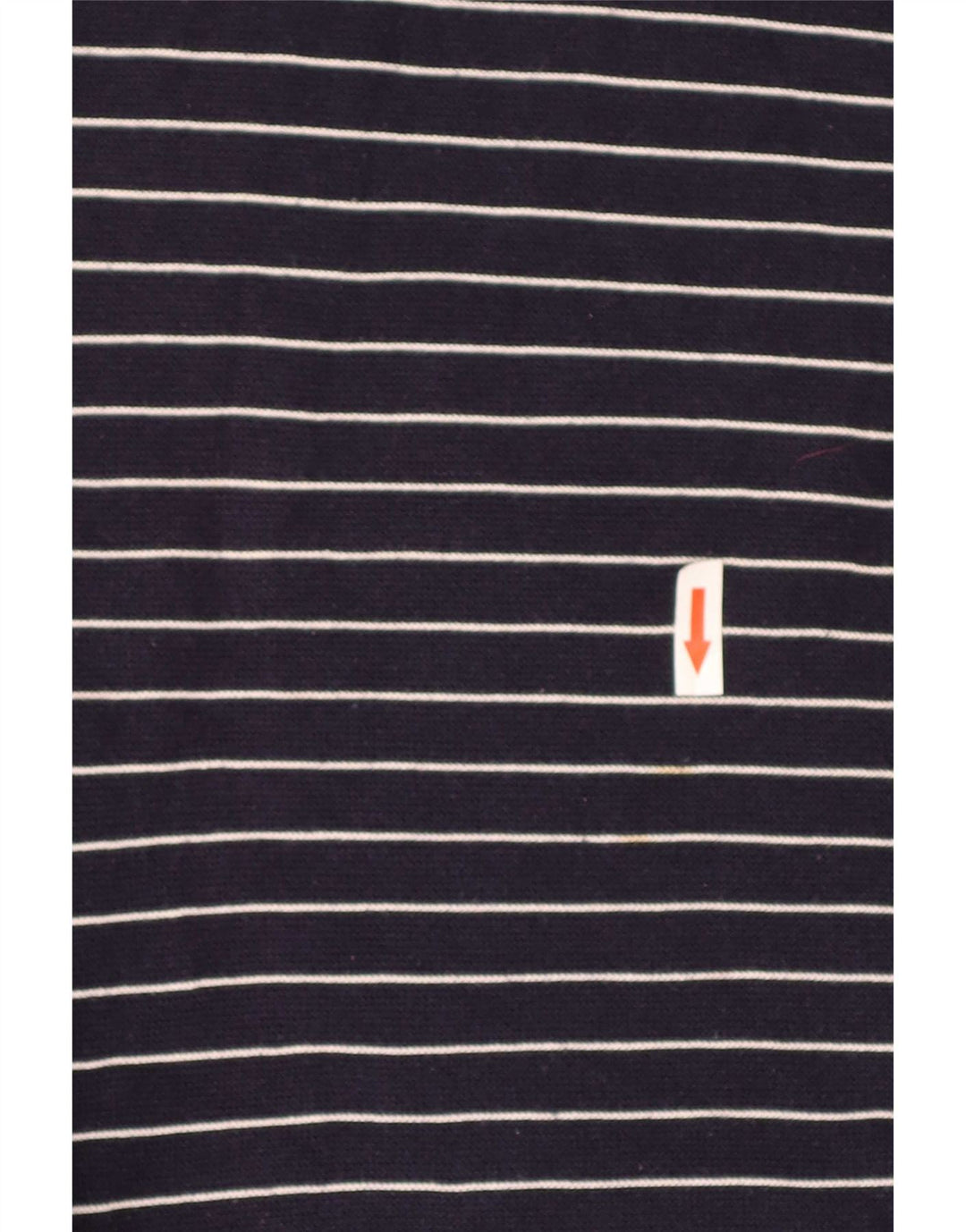 Lacoste Jersey con cuello en V para hombre talla 4 mediano azul marino a rayas