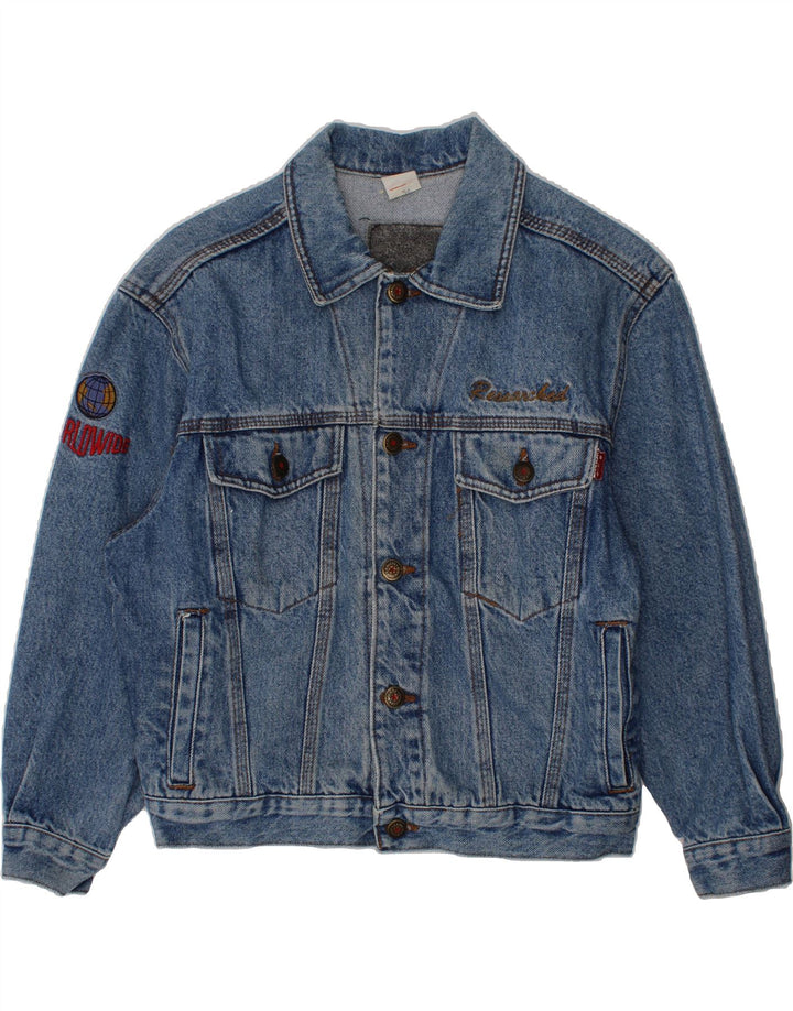 CASSUCI Boys Denim Jacket 10-11 Years Blue Vintage Cassuci and Second-Hand Cassuci from Messina Hembry 