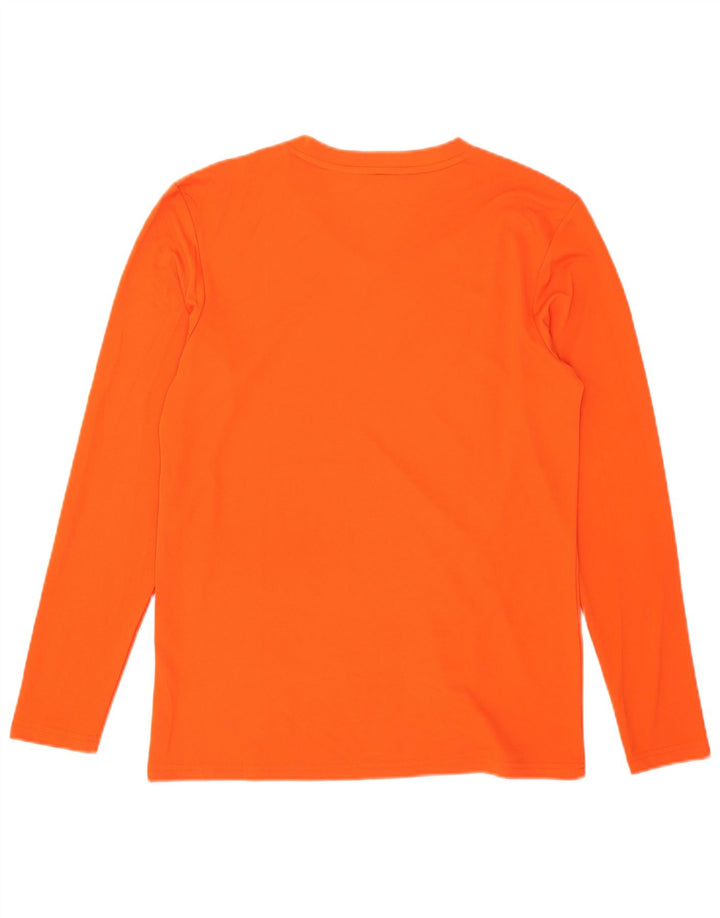 Adidas Hombre Aeroready Top Manga Larga Grande Naranja