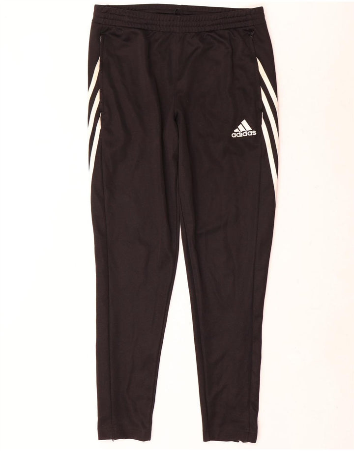 Adidas Hombre Climalite Pantalones De Chándal Mediano Negro Poliéster