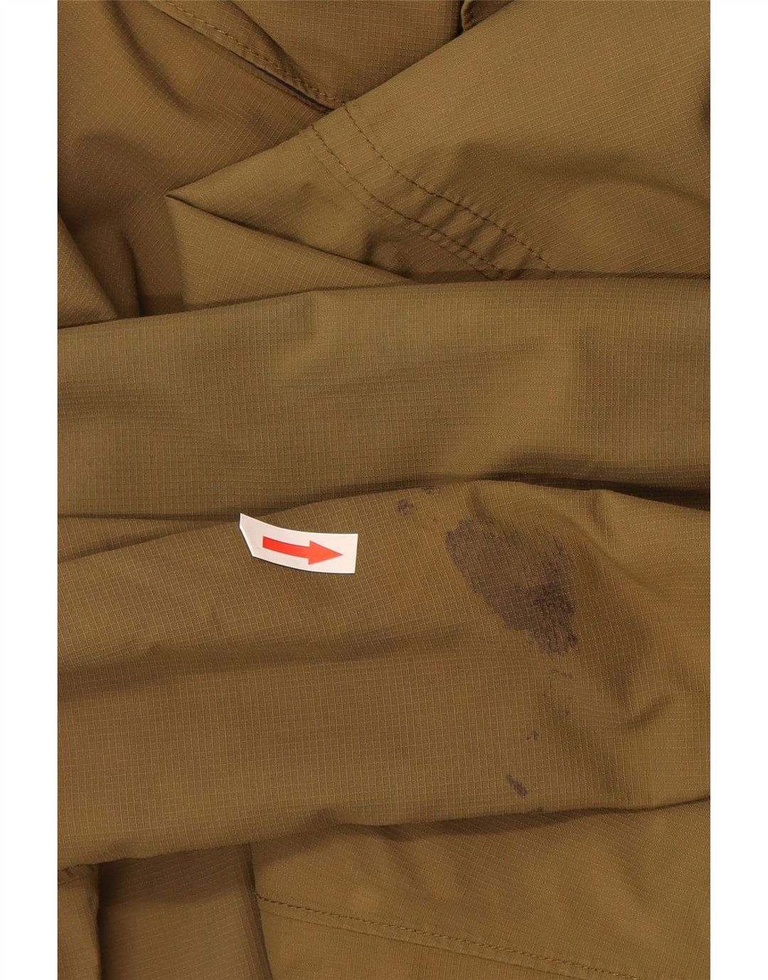 Timberland Chaqueta impermeable para hombre UK 40 Large Khaki Nylon