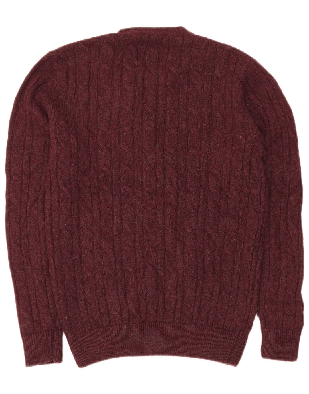 Jack Wills Jersey De Cuello Redondo Para Hombre Pequeño Granate Poliamida