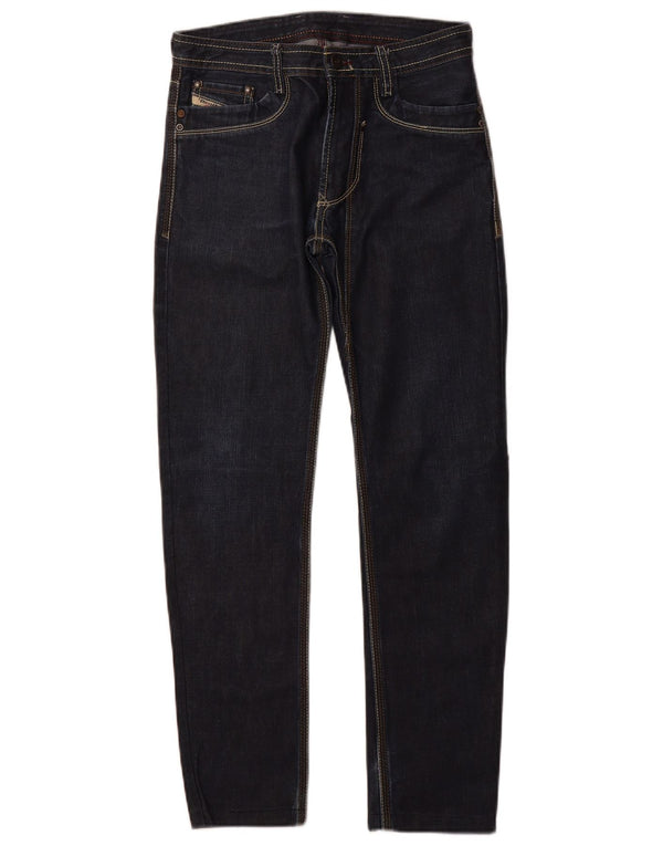 DIESEL Vaqueros rectos para niño 11-12 años W28 L27 Azul marino Algodón