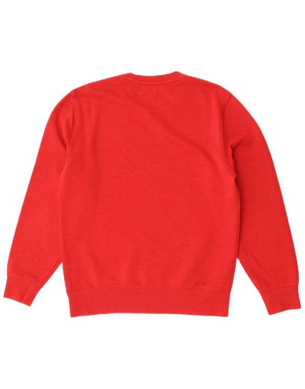 Levi's Mens Standard Sudadera Jumper Pequeño Rojo