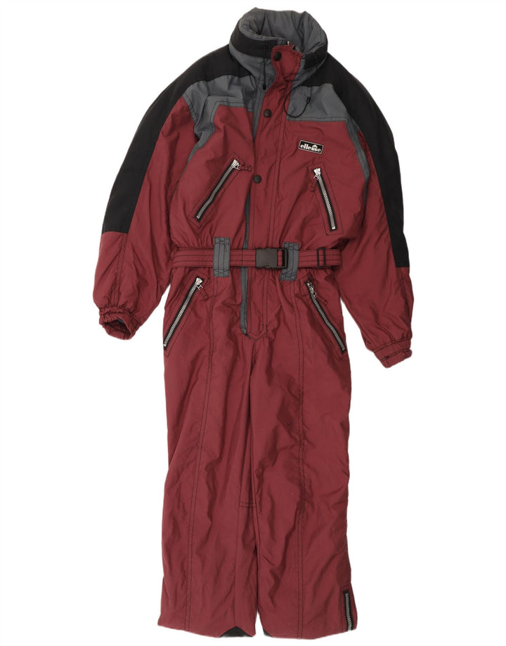 ELLESSE Mono de esquí para hombre IT 52 XL Poliamida color block burdeos