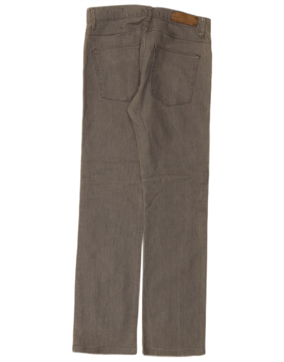 Zara Jeans rectos para hombre EU 42 Large W32 L32 Gris