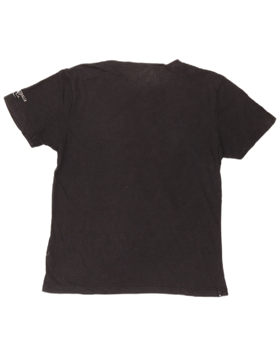 RIP CURL Camiseta gráfica para hombre Top pequeño negro