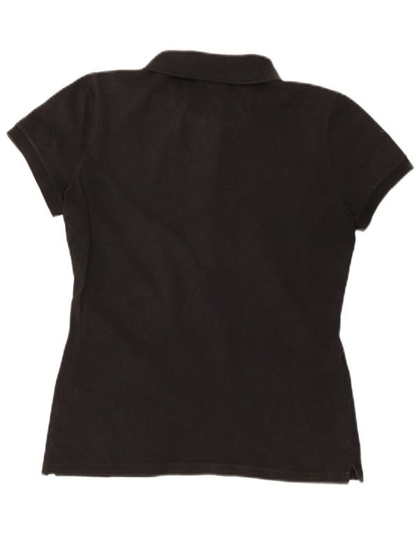 Polo Lacoste Mujer Talla 40 Mediano Negro Algodón