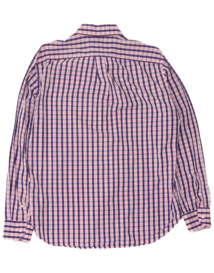 Camisa Harmont & Blaine Hombre XL Algodón Vichy Rosa