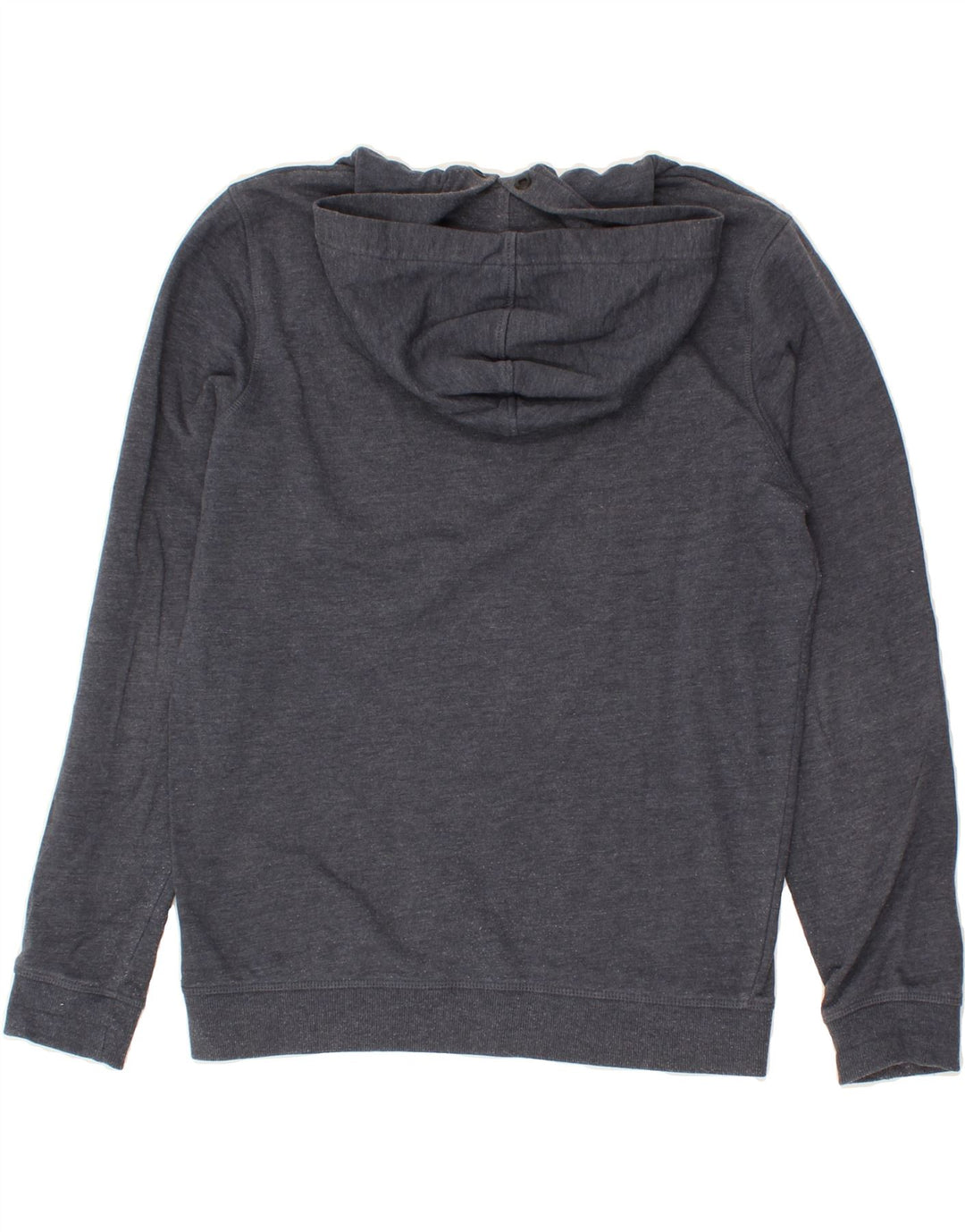 JACK & JONES Mens Graphic Hoodie Jumper Small Navy Blue Vintage Jack & Jones and Second-Hand Jack & Jones from Messina Hembry 