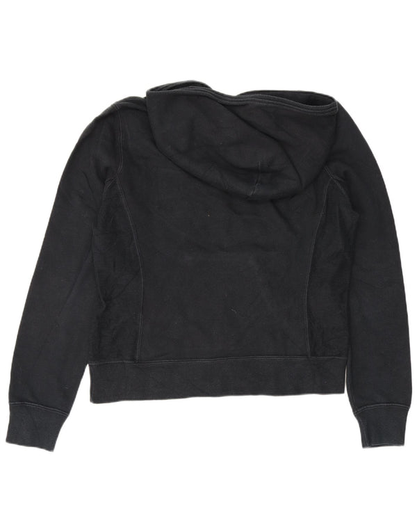 Champion Sudadera con capucha gráfica para mujer UK 10 Small Azul marino Algodón