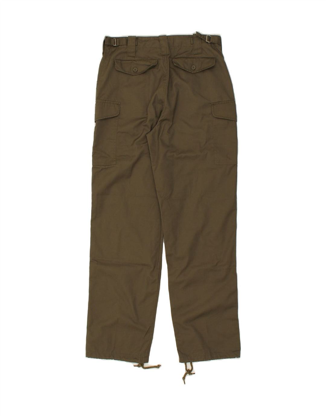 VINTAGE Pantalón cargo recto para hombre W30 L30 Caqui