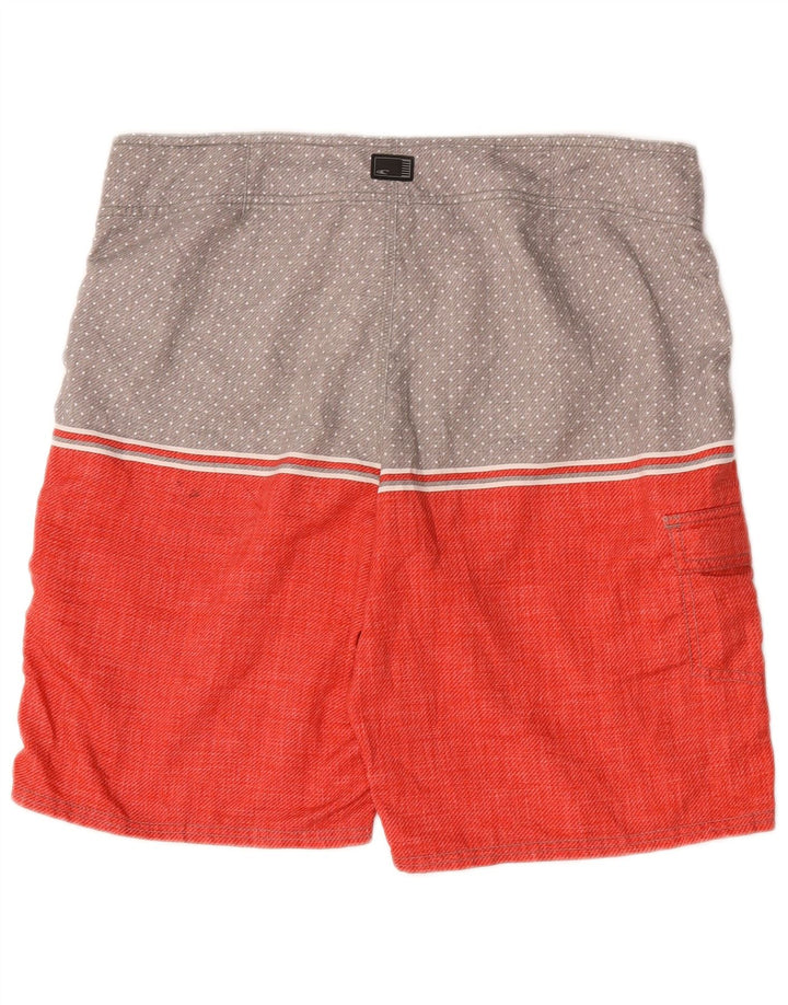 O'Neill Bañador para hombre, talla grande, color rojo
