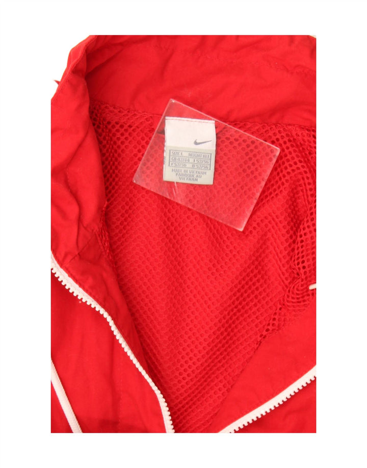 Nike - Chaqueta impermeable para hombre, talla 42/44, color rojo grande
