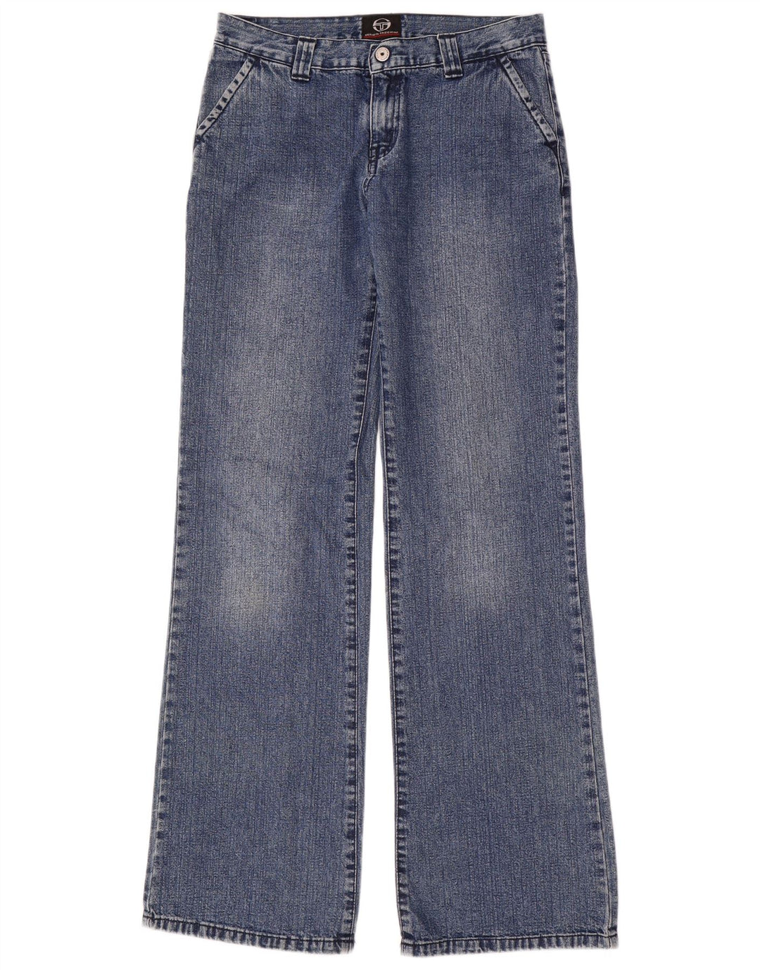 Sergio Tacchini Vaqueros Bootcut Mujer W29 L35 Algodón Azul