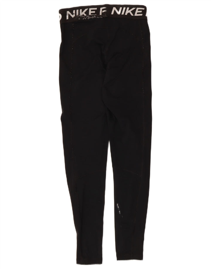 Nike Leggings gráficos para mujer UK 8 Small Poliéster negro