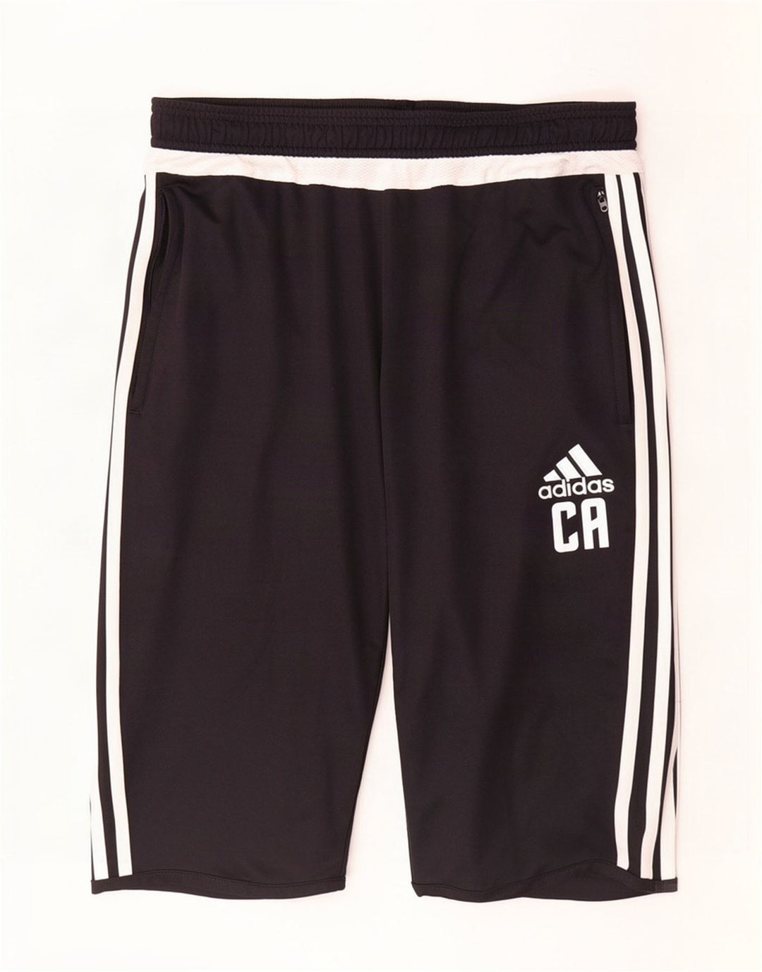 Adidas Mens Climacool Graphic Sport Shorts Medio Negro Poliéster