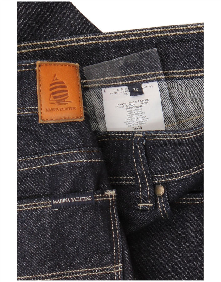 MARINA YACHTING Vaqueros Rectos Hombre W36 L29 Azul Marino Algodón