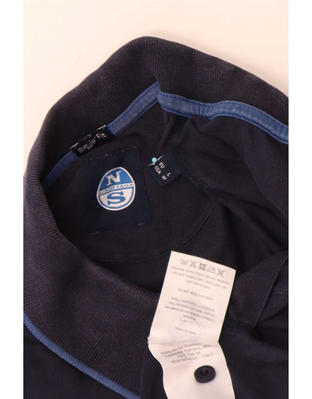 Polo North Sails Hombre Algodón Azul Marino Mediano