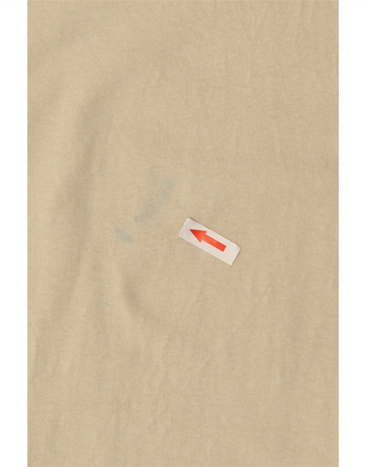 Reebok Camiseta gráfica para hombre Top Algodón beige medio