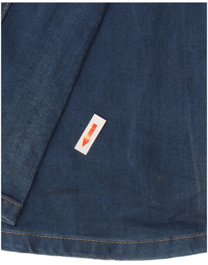 Vaqueros acampanados REISS para mujer UK 6 XS W25 L30 Algodón azul