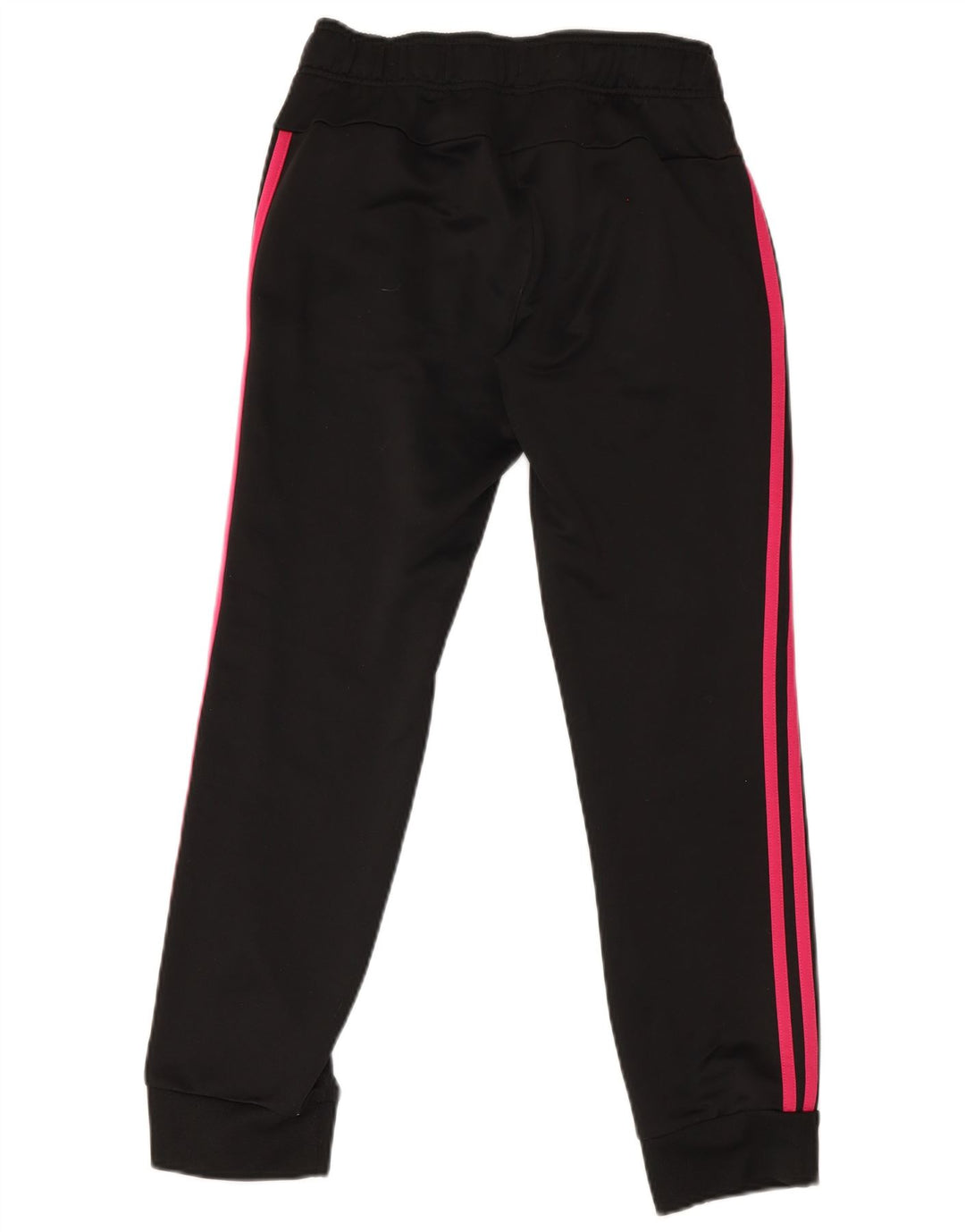 Adidas Pantalones de chándal para mujer Joggers UK 12 Medium Negro Poliéster