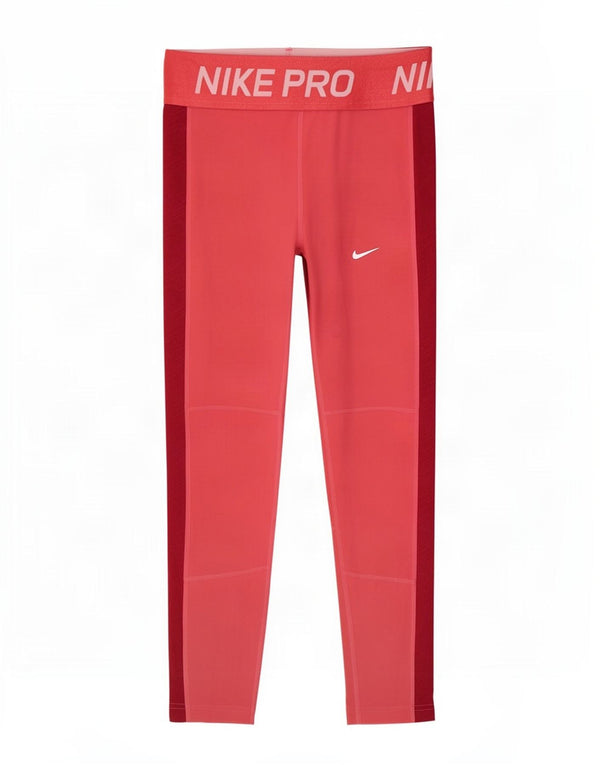 Nike Leggings gráficos para niñas 12-13 años Grande Rosa Colorblock Poliéster