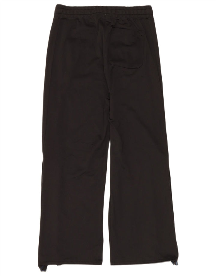 Champion Pantalones De Chándal Gráficos Para Mujer UK 10 Small Poliéster Negro