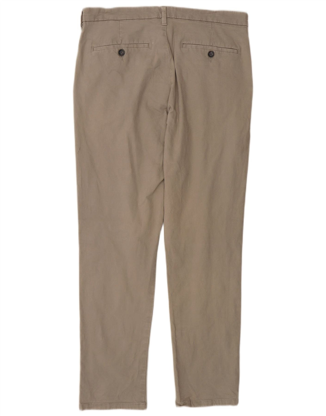 Marks & Spencer Pantalones chinos ajustados para hombre W32 L29 Algodón gris