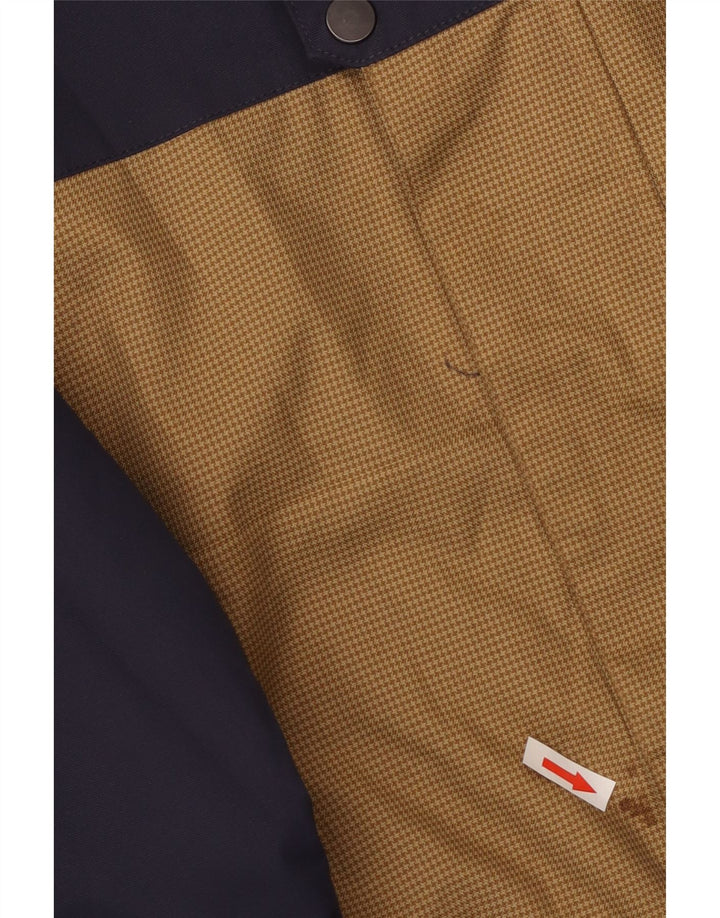 O'Neill Chaqueta cortavientos con capucha para hombre UK 38 Medium Azul marino Colorblock