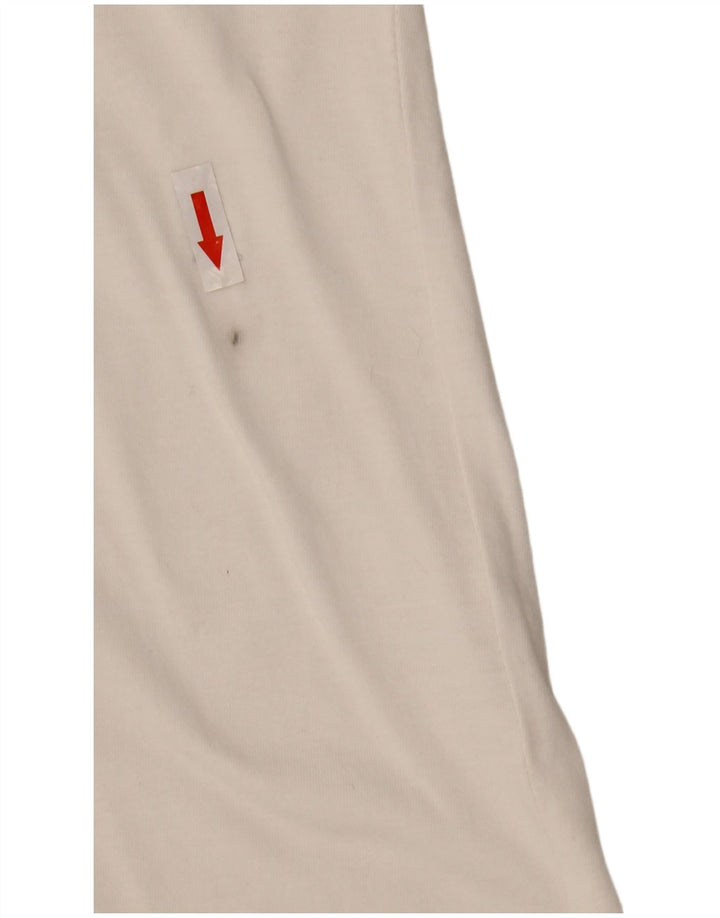 Timberland Camiseta Slim Fit para Hombre Top 2XL Blanco