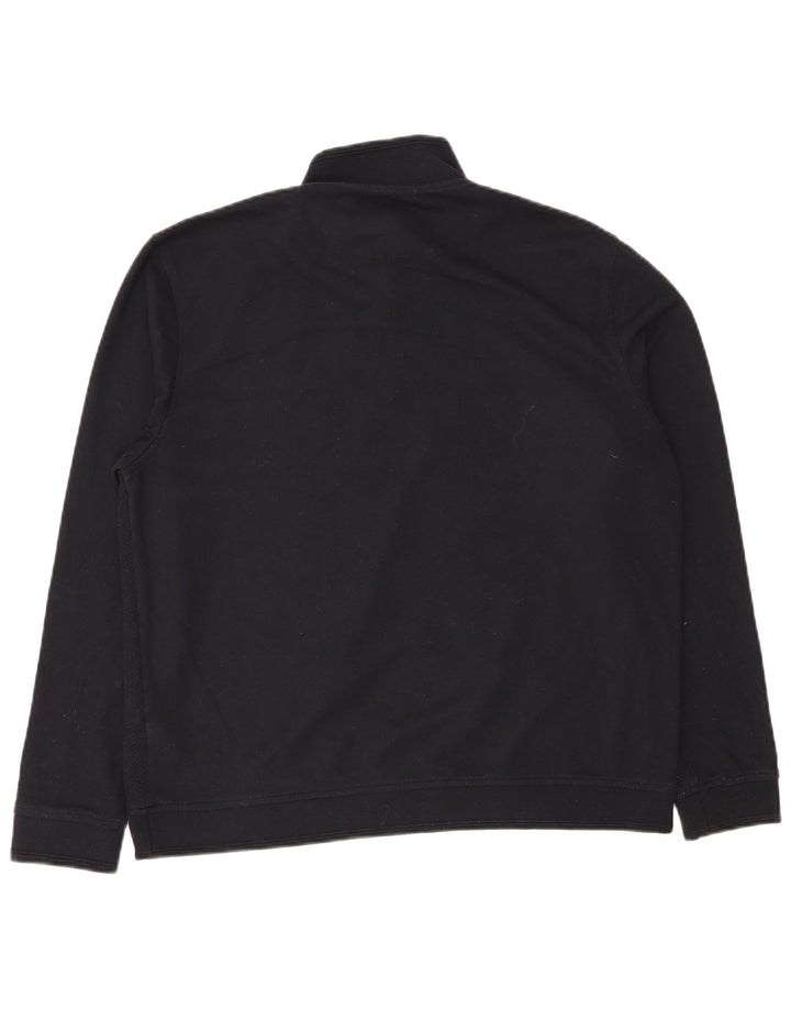 Ted Baker - Jersey para hombre con cremallera y cuello, talla 6, 2XL, azul marino