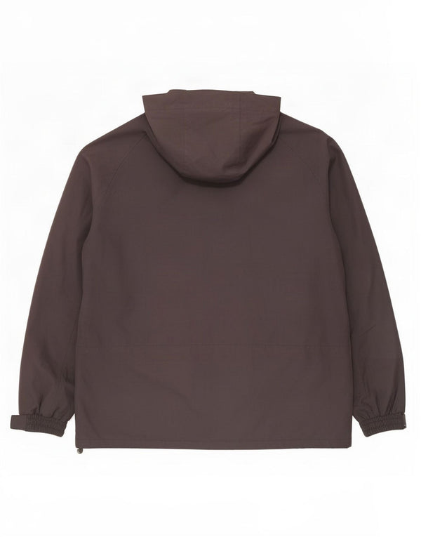 Chaqueta cortavientos con capucha para hombre Mountain Warehouse UK 42 XL Poliéster gris